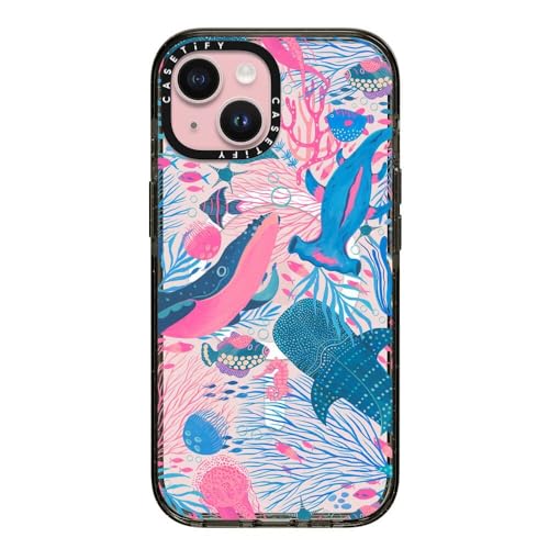 Coque iPhone 15 CASETiFY Impact MagSafe avec protection contre les chutes et motif Under The Sea