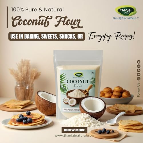 Image of Thanjai Natural Coconut Flour, 500 grams