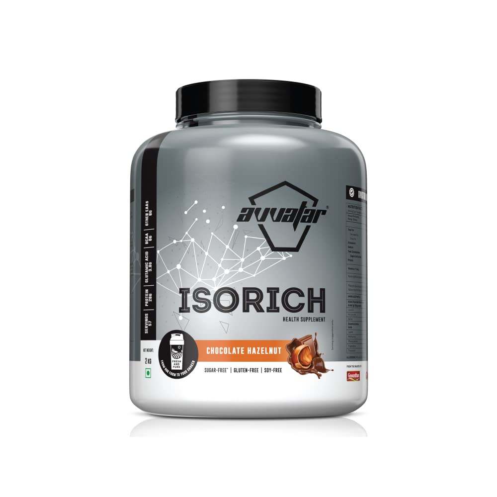avvatar ISORICH WHEY PROTEIN | 2Kg | Malai Kulfi Flavour | 29g Protein | 57 Servings | Isolate — Amazon image 11