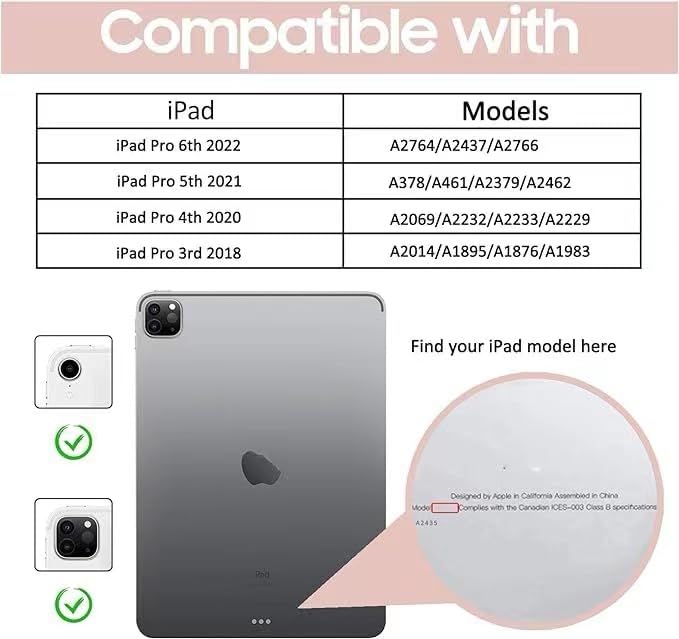 Amazon.com: ZXHYliang for iPad Pro 12.9 inch Case 2022, 2021