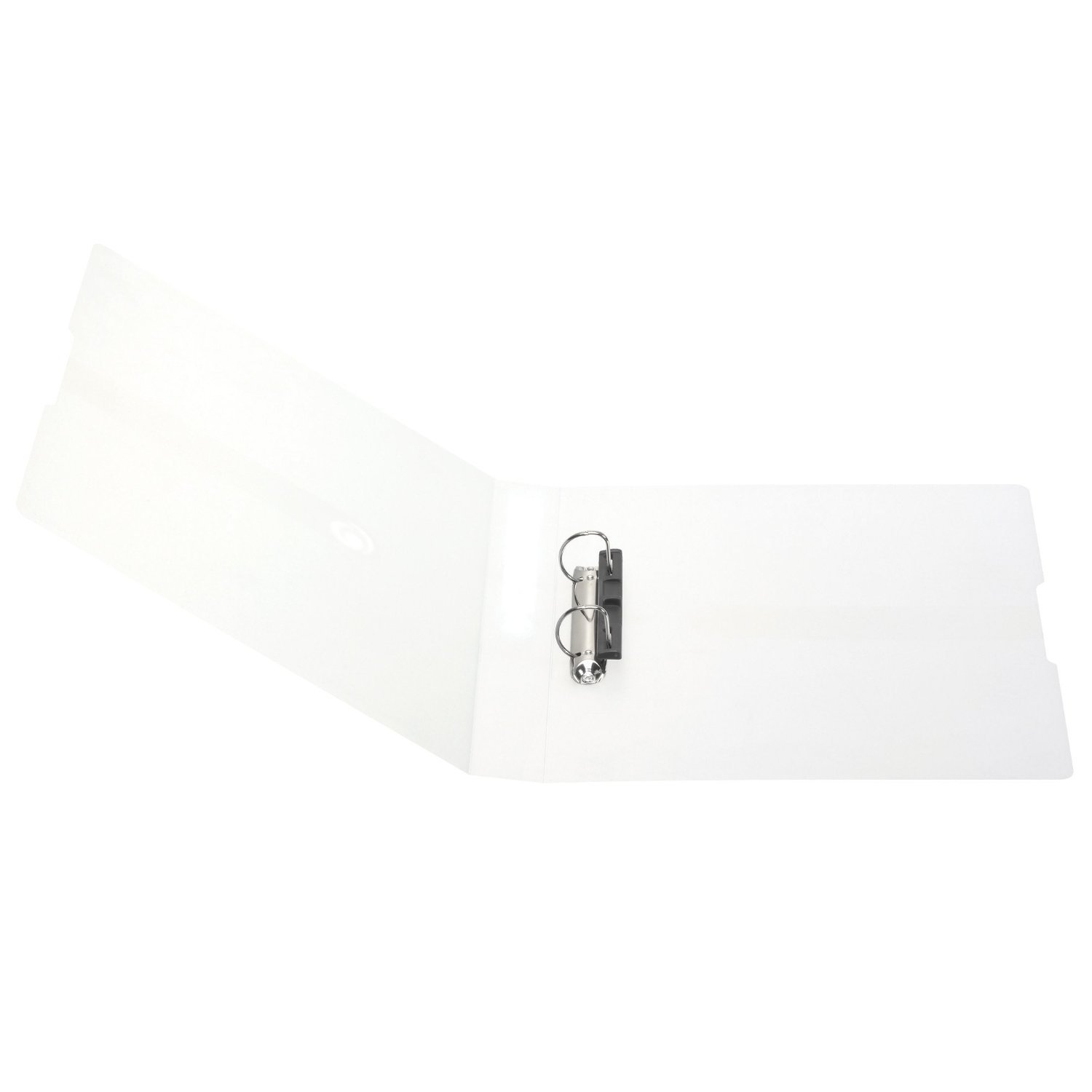 Ringbuch A4 PP 2-Ring 3,8cm Pastell transparent 4er-Pack sort. (Schmal, 4er Packung)