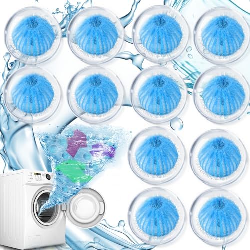 Pack of 12 Pet Hair Remover Washing Machine, Lint Balls, Washing