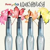 Pentel Arts Aquash Water Brush, Small Brush, Fine Point Tip, 1 Pack (FRHFBP) – view 5