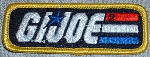 Main Street 24/7 G. I. Joe Logo & Name Dress Uniform Embroidered Patch