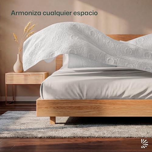 Opiniones de Edredon Blanco Individual más recomendados. 15 Edredon Blanco Individual marca Dreamlab (3)