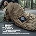 OneTigris Featherlite Ultralight Sleeping Quilt, Weighs 35oz, Warm Hammock Topquilt 40 Degree, with Footbox, Perfect for Outback Camping, Hiking, Backpacking and Hammocks
