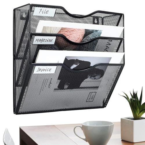 Unité de rangement à panneaux et système de porte-documents pour bureau - 2