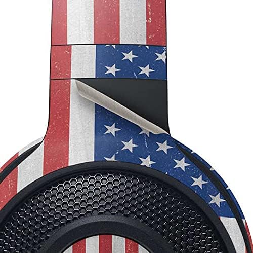 Skinit Decal Skin Compatible with Razer Kraken X Gaming Headset - Skinit Originally Designed American Flag Distressed Design
