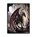 Daniellestore Soft Bed sheet Plush Throw Blanket Bedding Sleep Dragon in Cave 58 x 80 Inch
