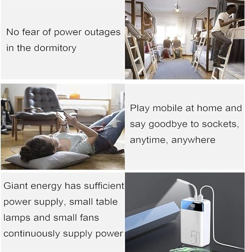 Cargador compatible con todos los teléfonos móviles de 50000 mAh 7