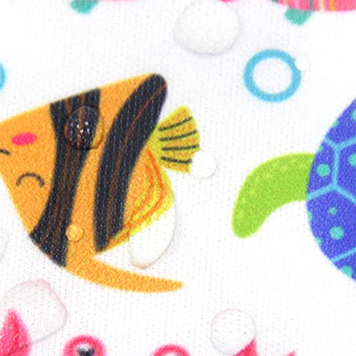 Langsprit 3 Pack Swim Diaper For Baby & Toddle,Reuseable Washable Diaper Swim For Swimming Lesson & Baby Shower Gifts (L, Sea Animal) #TOP5