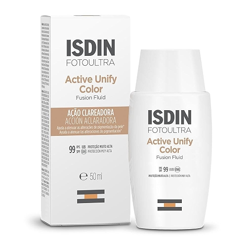 ISDIN Clareador Facial Foto Ultra Active Unify Color FPS 99-50ml ISDIN Clareador Facial Foto Ultra Active Unify Color FPS 99-50ml