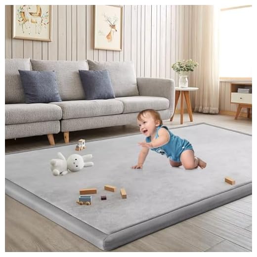 ILPEOD Baby Play Mat - Safe & Comfy