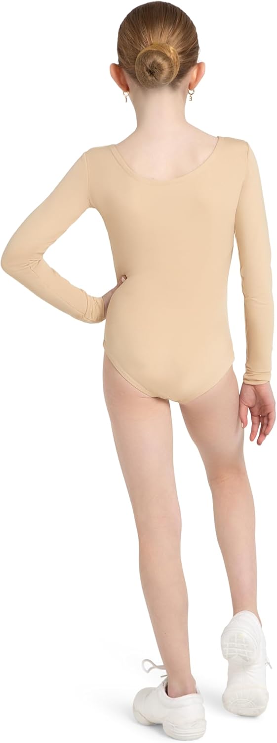 Capezio Girls' Team Basics Long Sleeve Leotard - Image 5