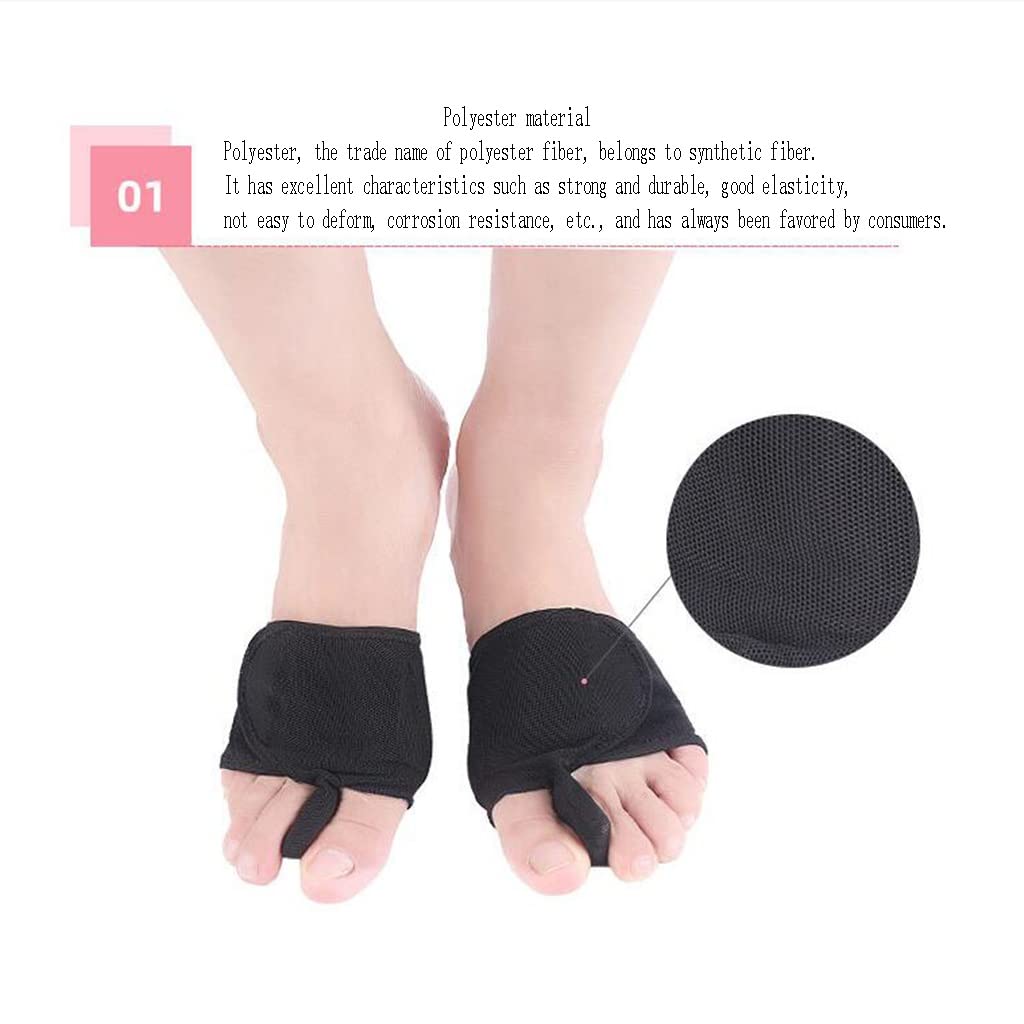 Protector de pie en valgo para Pulgar, Cuidado del antepié, separación del Dedo del pie, Protector médico Separador de Dedos, ajustador de juanete, Protector Hallux