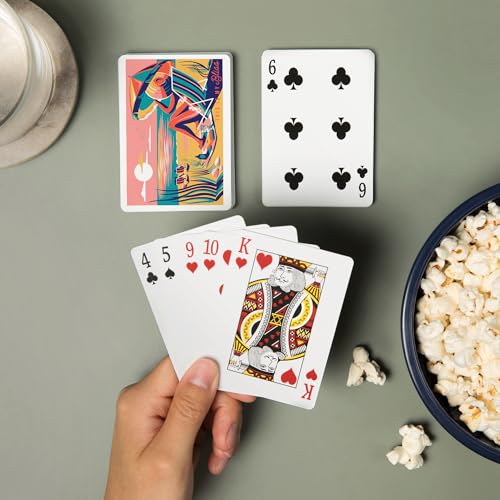 Mazo de Cartas Mujer en la Playa, 52 Naipes Póker miniatura 2