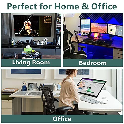Butizone Cable Management Tray, Under Desk Cable Organizer and Cord Holder, Ideal for Home and Office in Storing Wire and Power Strips
