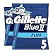 Produktbild Gillette Blue II Einwegrasierer Männer mit Feuchtigkeitsstreifen für Hautschutz, 2er Pack (2 x 5 Rasierer)