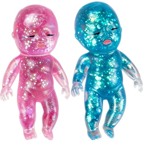 2pcs Baby Squishy Glitter Slow Rising