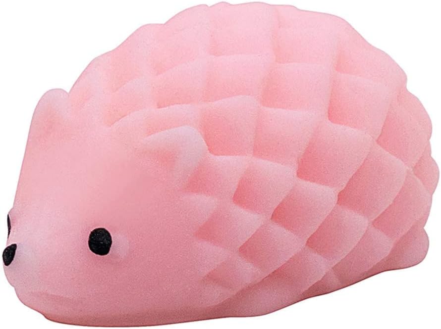 スクイーズ かわいい ストレス解消グッズ 握る 動物 低反発 癒し 子供と大人用 通勤 勉強 女子 誕生日 プレゼント おもしろい 33ピンク ハリネズミ 品質が完璧