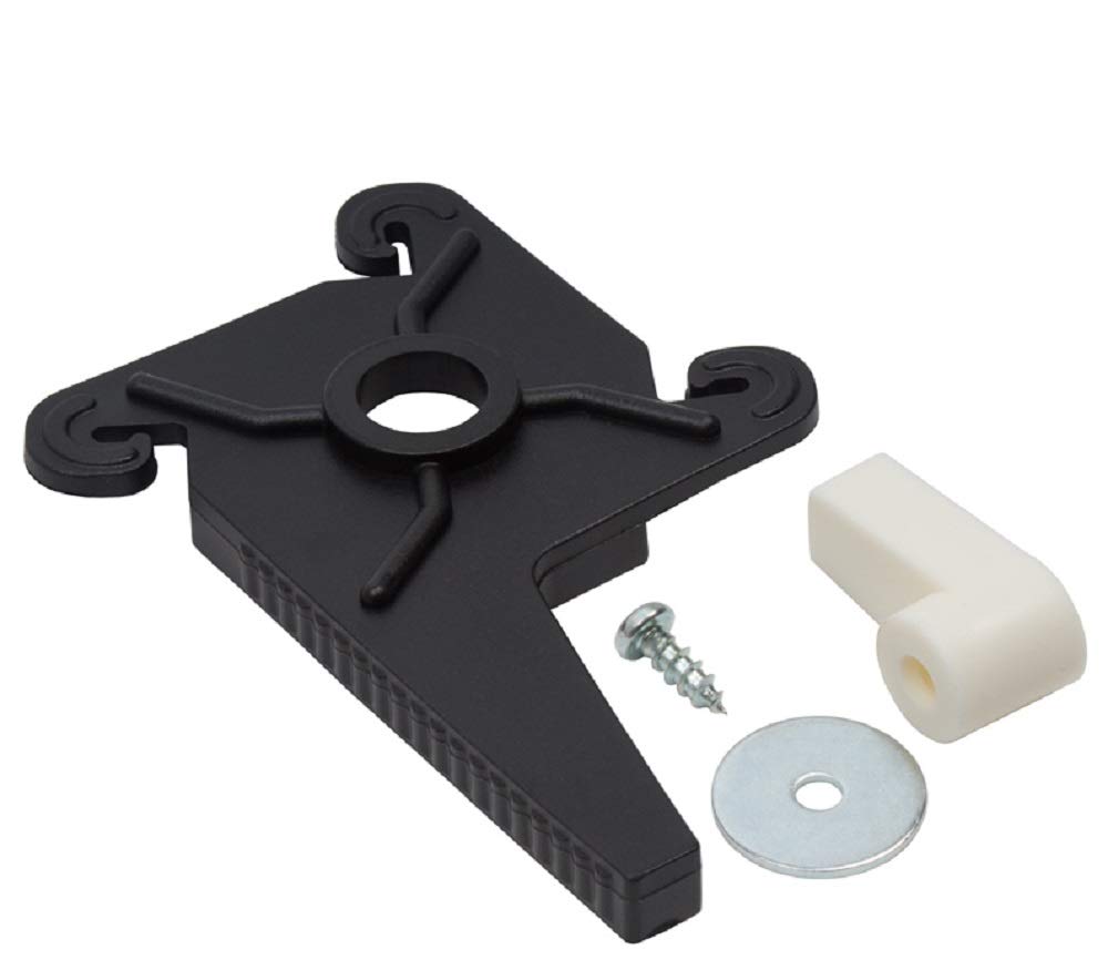 Cardale Black Garage Door Handles & Locks (Canopy Door Latch Assembly)
