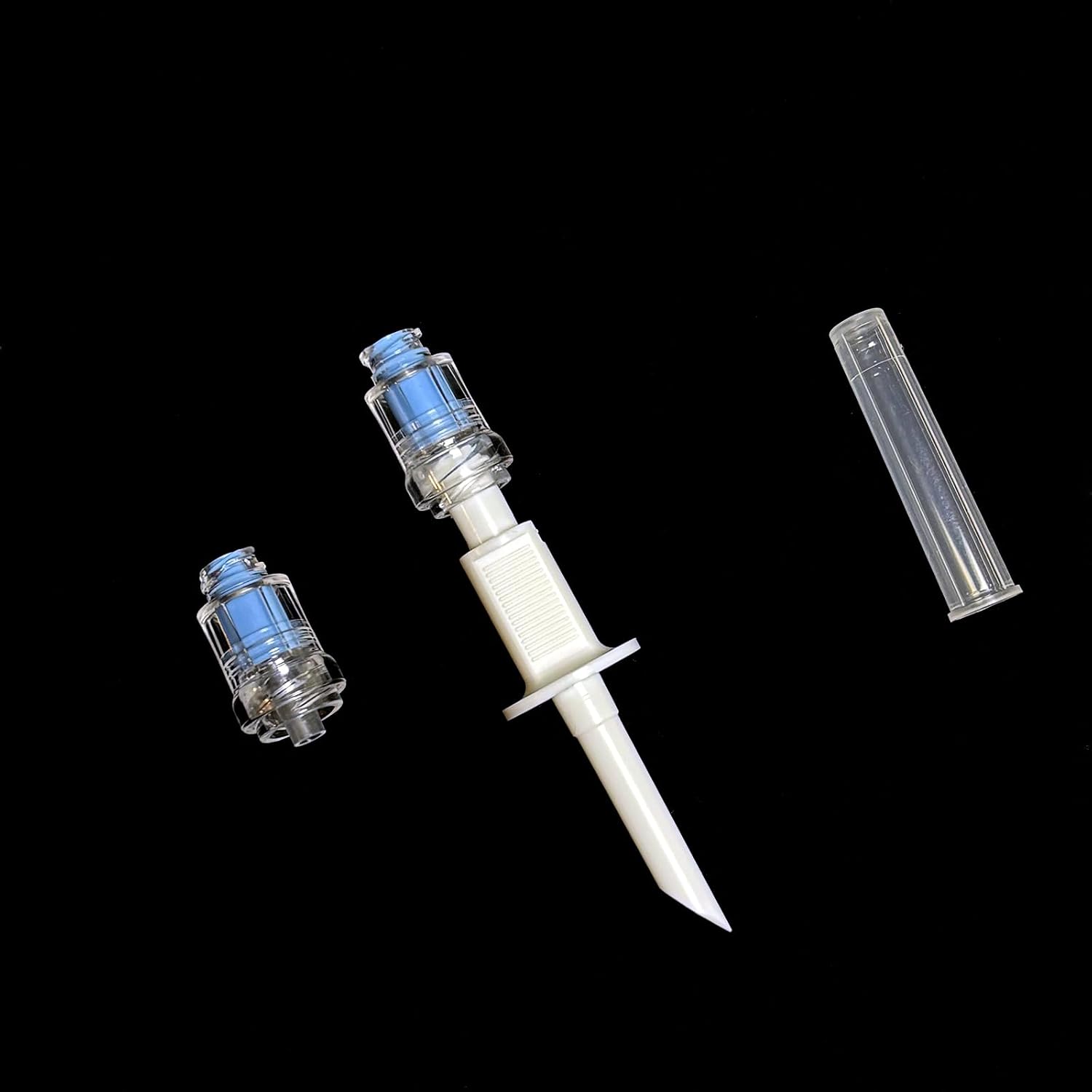20Pack Vial Adapter Device with Luer Lock, Needle-Free Connector with Transfer Tip, Sterile Individually Wrapped