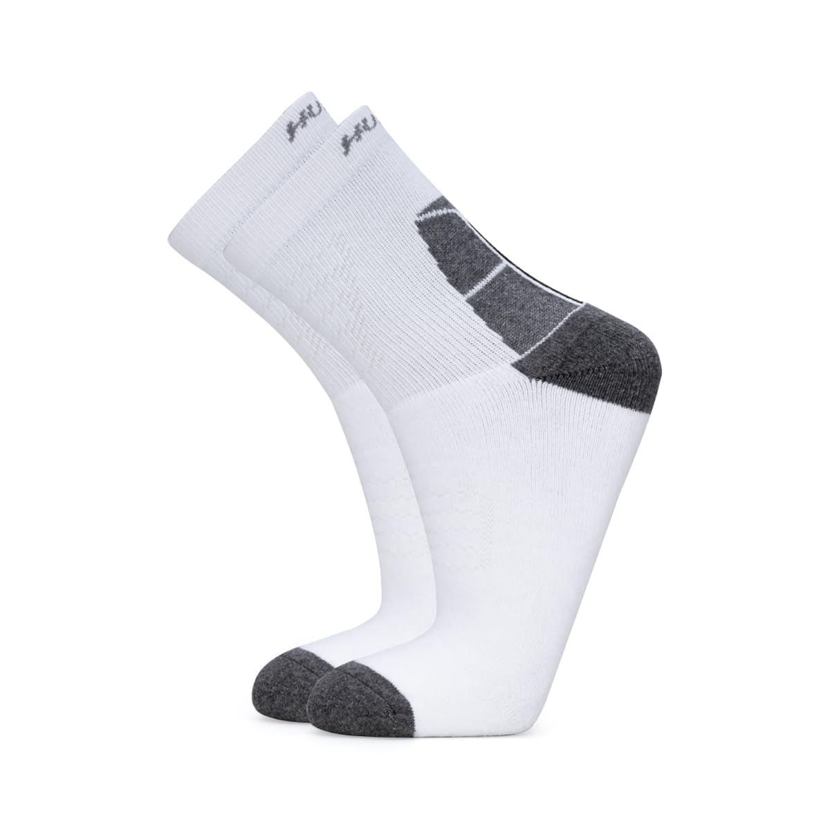 Hundred Ace High Quarter Length Performance Sports Socks (White)