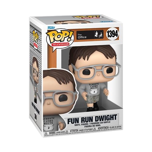 Funko POP! TV: the Office, Fun Run Dwight Schrute, Collectable Vinyl Figure, Gift Idea, Official Merchandise