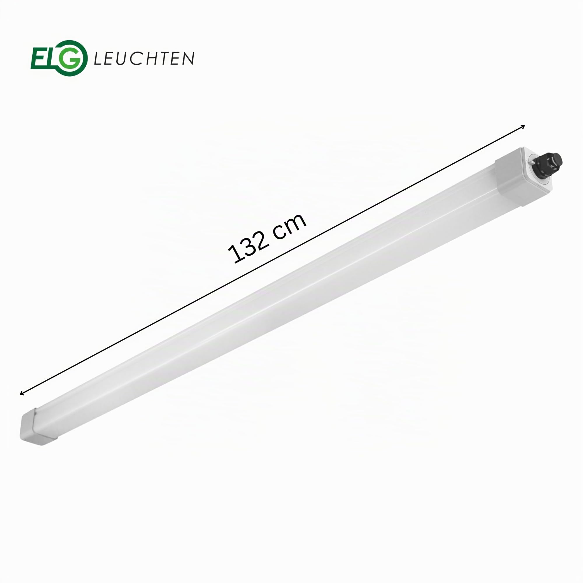 LED Feuchtraumleuchte 120cm 36W 4000K IP66 12er Set 4300lm | DLG anerkannt, Ammoniakbeständig, Agrarleuchte für Stall
