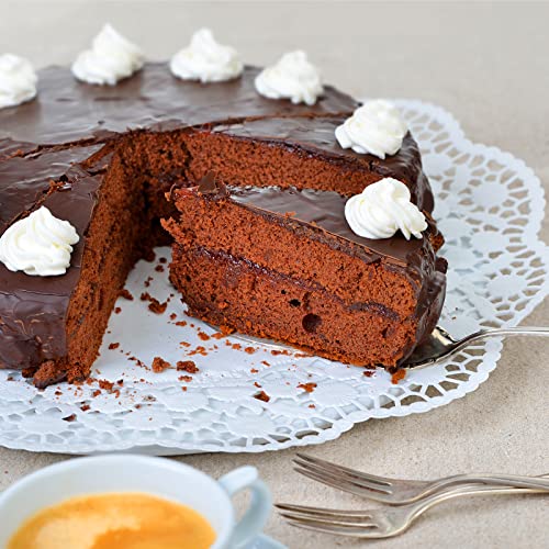 350 Pcs Assorted Size White Paper Doilies Lace Doilies For Food Disposable Doilies Round Rectangle Oval Decorative Doilies Placemats For Table Wedding Birthday Cakes Desserts Food Decoration #TOP2