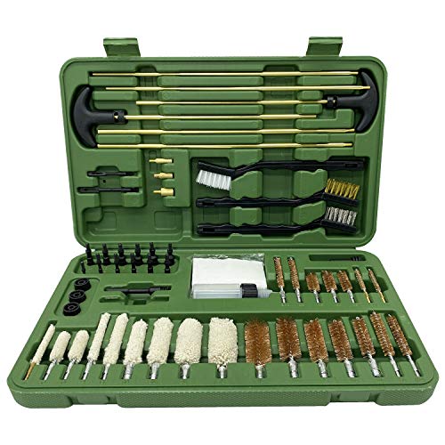 PORMUCAL Universal Cleaning Kit for All Guns Hunting Rifle Shot Gun Handguns All
