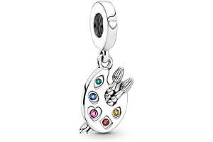 Artist's Palette Dangle Charm