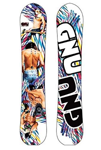 Gnu Womens Stunt Puppy C2E Snowboard 144