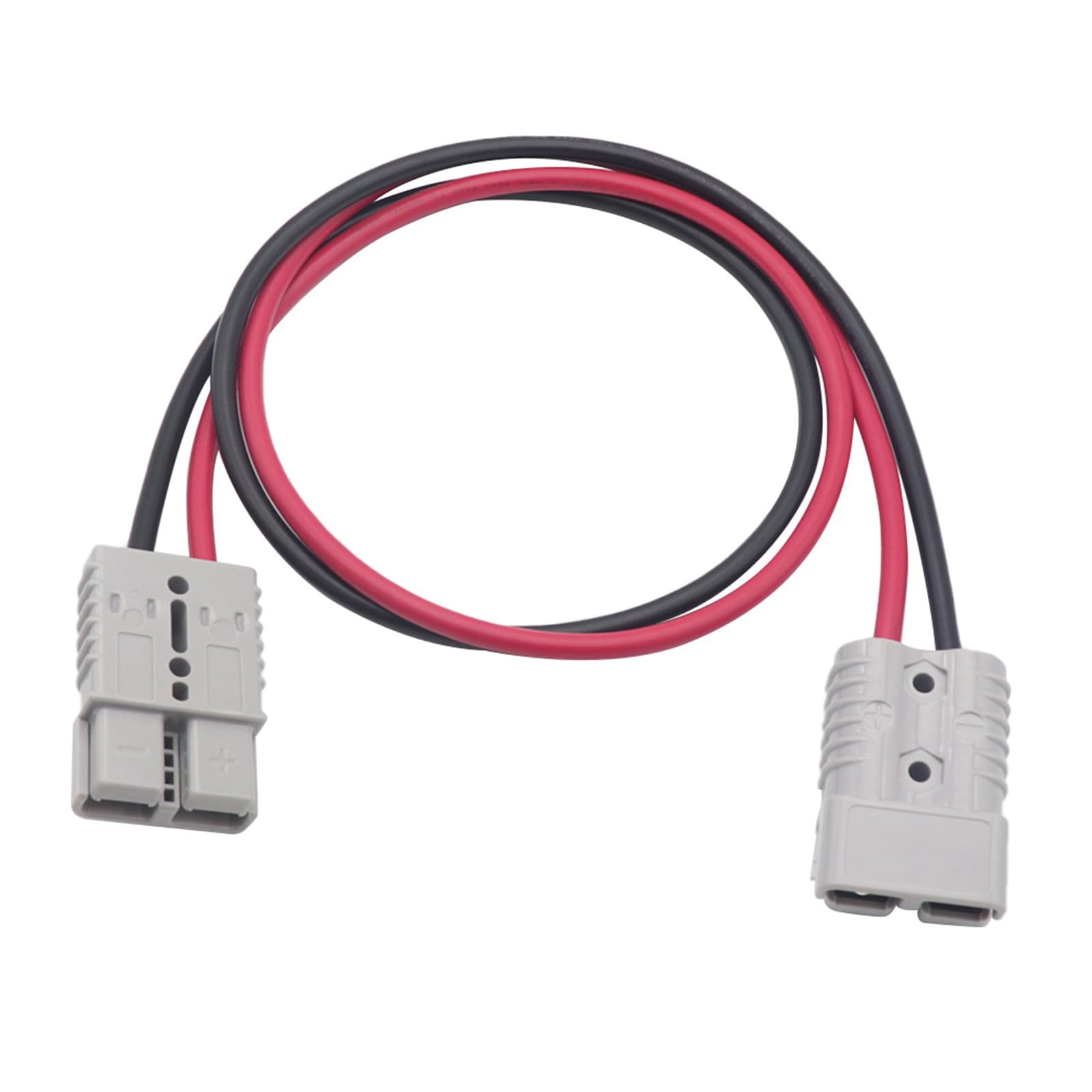 UPKOCH Cable inversor de batería para coche - Conector de 175 A con cable de 6 AWG y 100 cm (39,3") - Conector de alimentación para sistemas de remolque con cabrestante en autocaravanas,