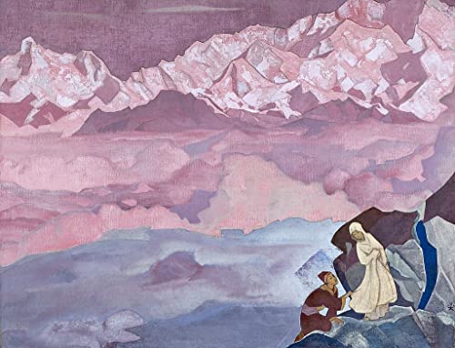 Affiche Toile Celle qui dirige Nikolai Roerich Decoración 60x90