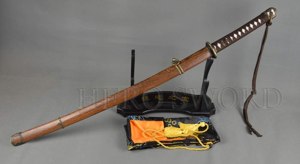 Traditional Handmade Damascus Folded Steel Japanese 98 Type Saber Real Japanese Samurai Sword Full Tang Sharp Blade Katana Combat Ready