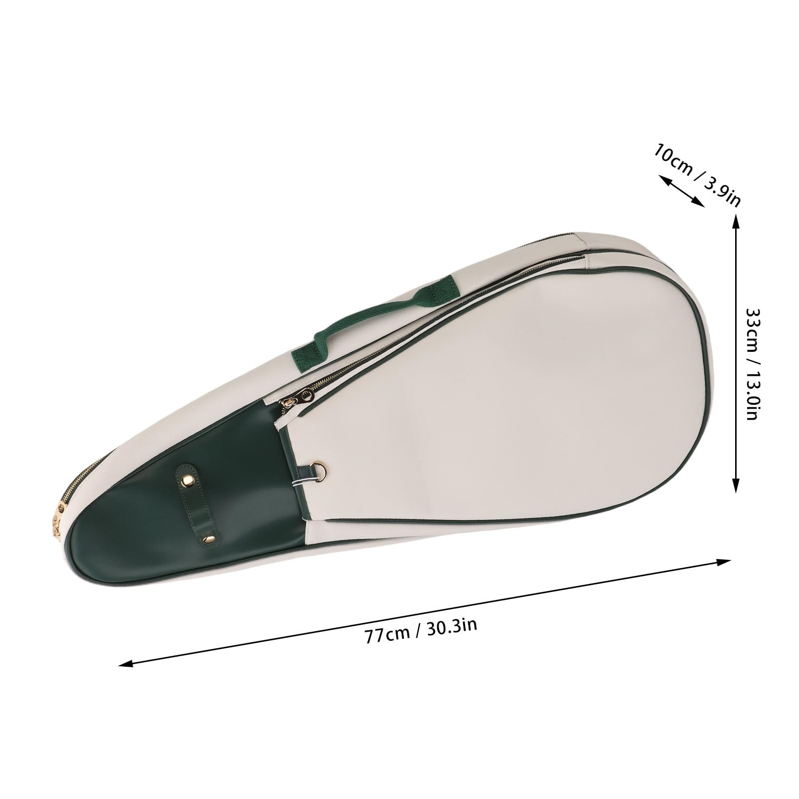 Bolsa de Tenis, Bolsa de Raqueta de Tenis Espaciosa a Prueba de Salpicaduras, de Raqueta de con Compartimento Separado para Zapatos, Correa de Hombro Ajustable para Accesorios de Zapatos de