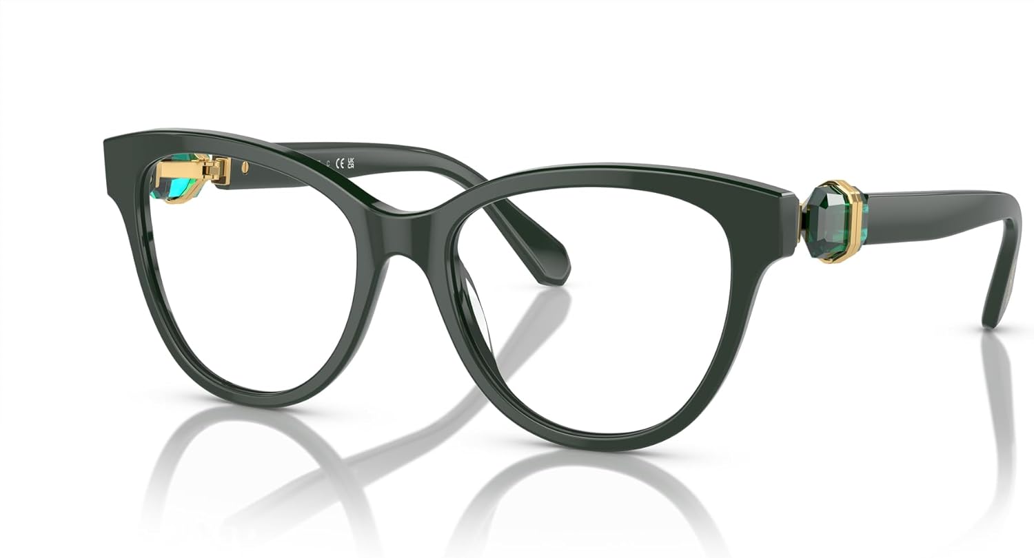 Swarovski womens Sk2004 Round Prescription Eyewear Frames