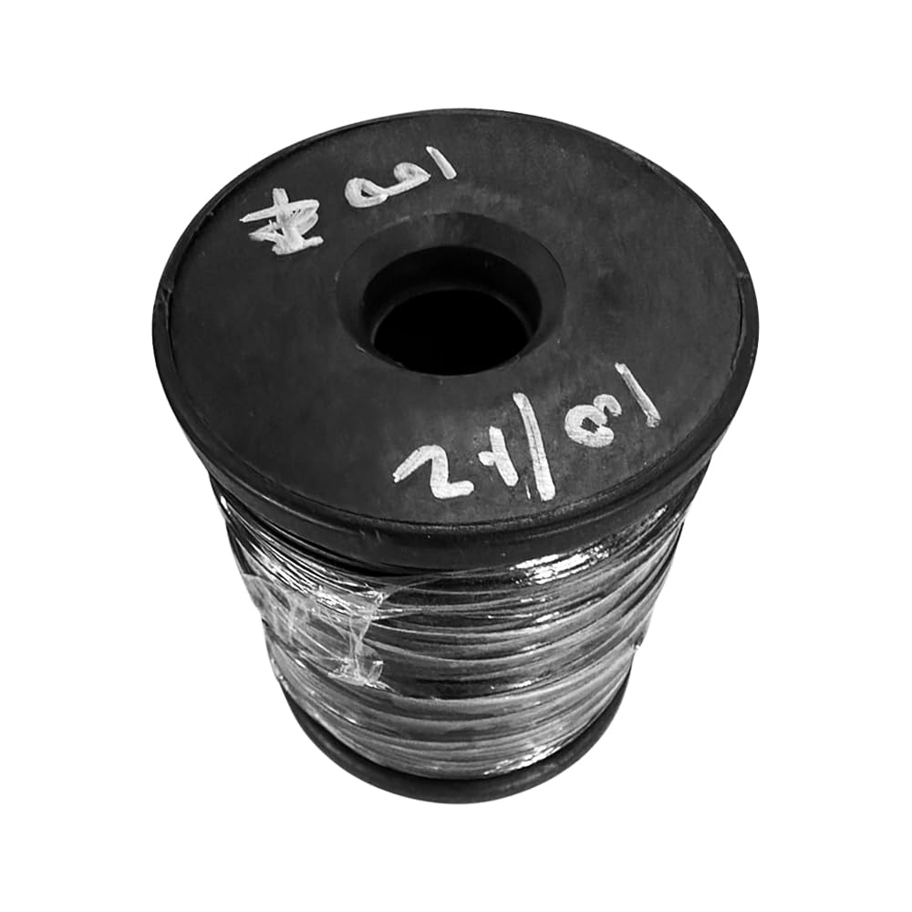 Cuerda de Alambre, 100m Cable de Acero Recubierto de PláStico Alambre Para Colgar Cuadros 1mm/1.5mm/1.2mm