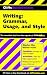CliffsQuickReview Writing: Grammar, Usage, and Style