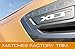 EyeCatcher Tailgate Insert Letters fits 2019-2021 Ford Ranger (Gloss Graphite)