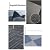 Carpet Tiles,Commercial Flooring Carpet Tiles with Asphalt Backing Waterproof Splicing Squares Hard Wearing Anti-Slip for Home Offic 20x20 inch 50 pcs(Color:G)