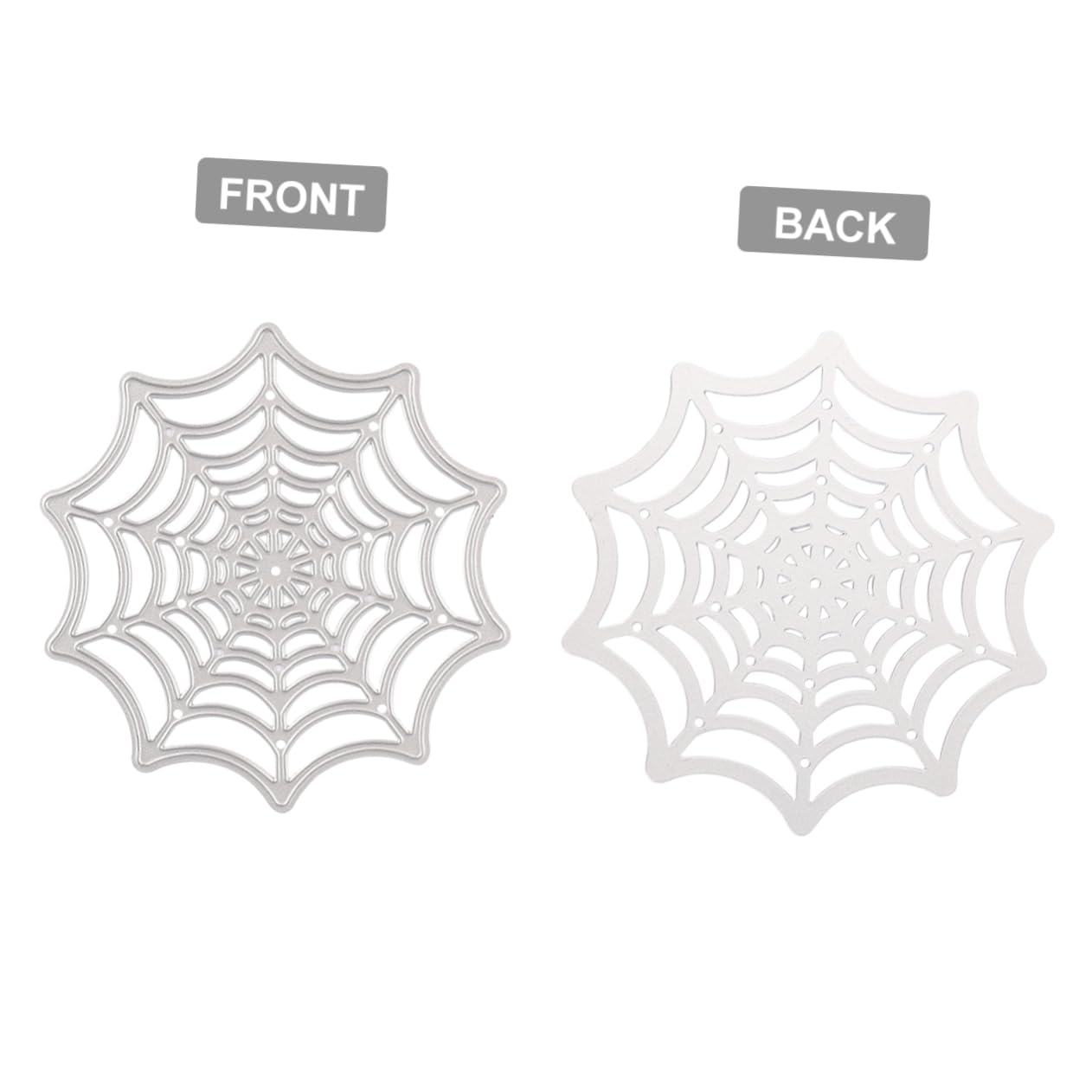 Artibetter Troquel para DIY Marco de Fotos Diseño Telaraña Halloween Plantilla para Manualidades Decoración Hogar Fiesta
