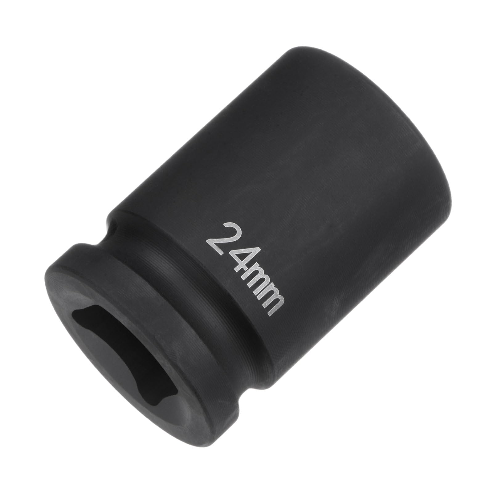 YOKIVE 6-Point Impact Socket, 40Cr Alloy Steel Impact Socket, High Strength and Torque Great for Automotive Mechanical, 3/4-Inch Drive 24mm Metric