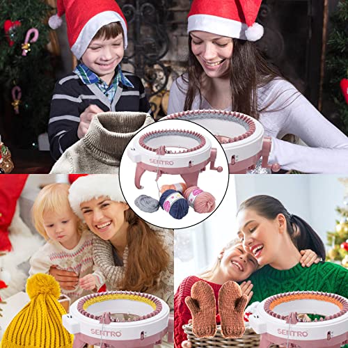 Knitting Machines, Round 48 Needle Knitting Machine, Knitting Looms & Boards Kit, Hand Sewing Tools For Adults, Kids, Beginners(48Q) #TOP2
