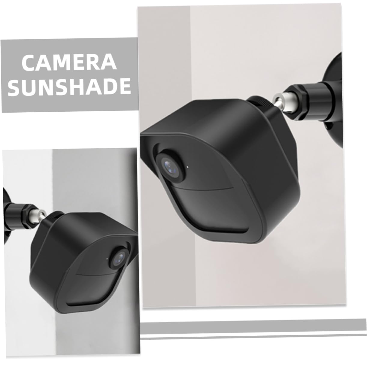 MOLUCKFU Camera Rain Cover Sturdy Camera Shade Roof Waterproof Camera Protective Cover for Outdoor4