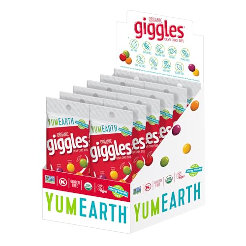 YumEarth Organic Giggles, 2 oz. Grab and Go | Grab and Go, Allergy Friendly, Gluten Free, Non-GMO, Vegan, Dye Free, Assorted Flavors - image 8