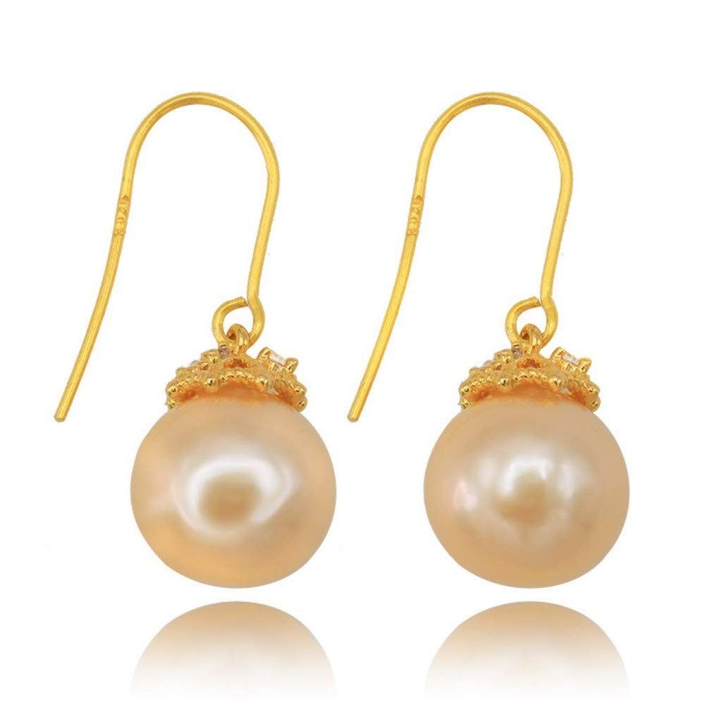 IUokLU Earrings Hoops Studs Natural Mixed-Colour Freshwater Pearl Earrings S925 Sterling Silver Long Drop Earrings Pearl Jewelry for Women Fashion accessories