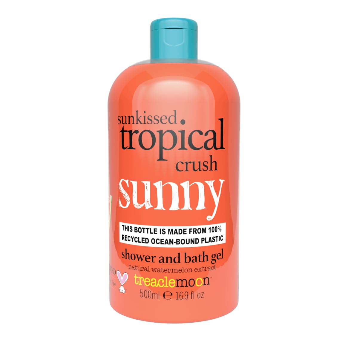 Treaclemoon Sunkissed Tropical Crush Shower and Bath Gel 3 x 500ml