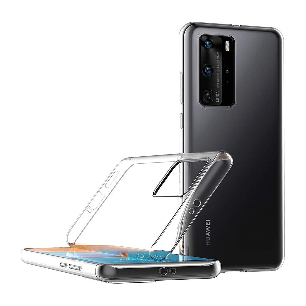Housse Transparente Silicone Pour Huawei P40 Pro - Protection Anti-choc - Charge Sans Fil Compatible